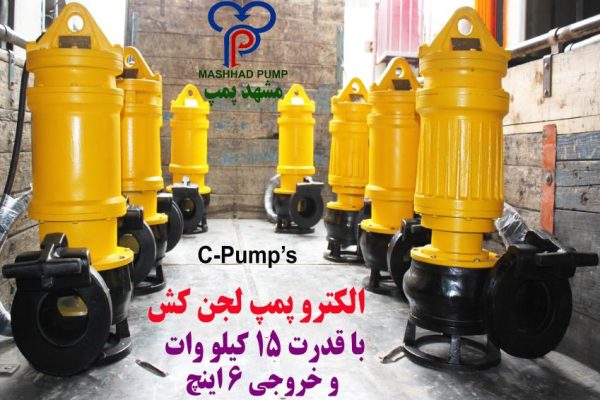 خرید پمپ صنعتی برای چاله‌ها و حوضچه‌های گل و لجن