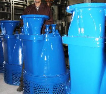 پمپ کف‌کش استخر صنعتی برای تخلیه آب زلال یا نیمه‌گل‌آلود بدون پاشش