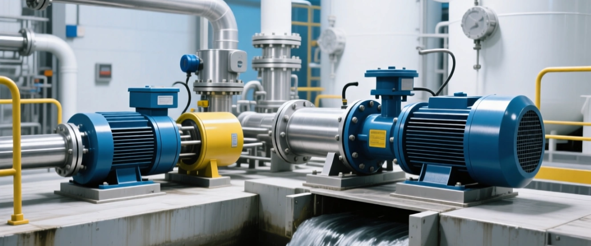 الکتروپمپ لجن‌کش و گل‌کش صنعتی مشهدپمپ برای فاضلاب سنگین و محیط‌های صنعتی