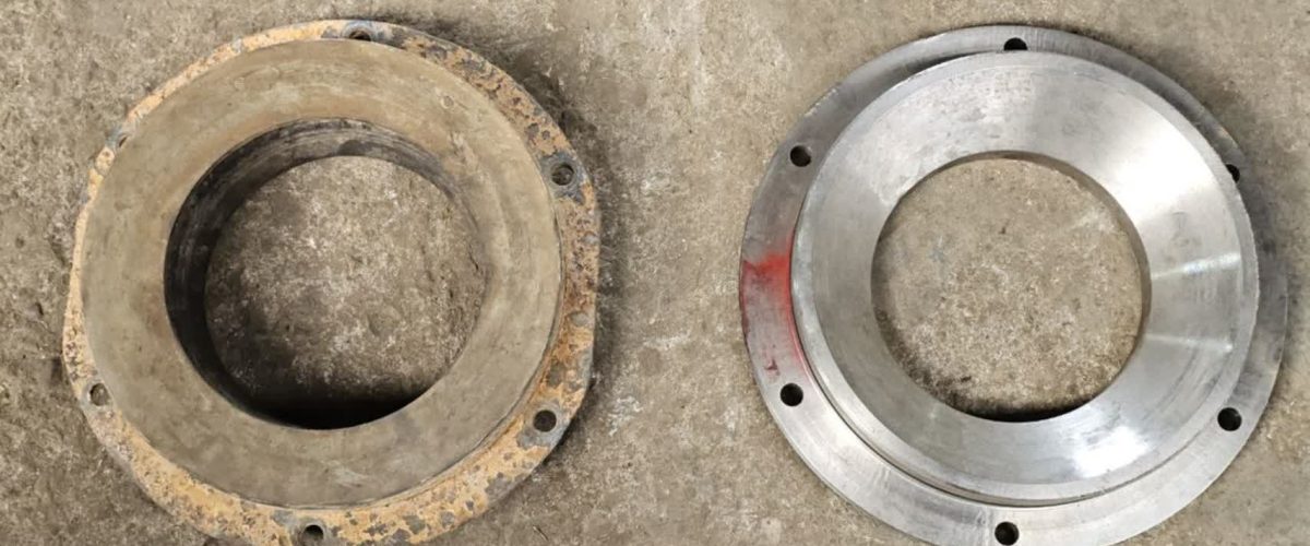 صفحه کف دیفیوزر پمپ فلایت ۵۵ کیلووات استیل مشهدپمپ