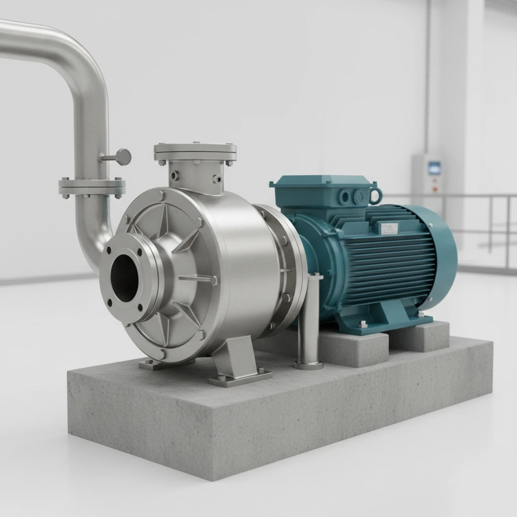 پمپ سانتریفیوژ افقی استیل برای واحدهای تولید بخار | مشهدپمپ