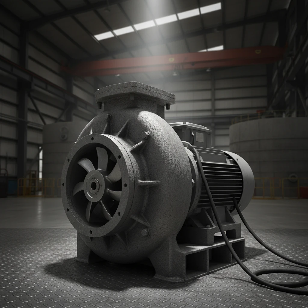 industrial 110kW sludge removal pump for tank sediment cleaning