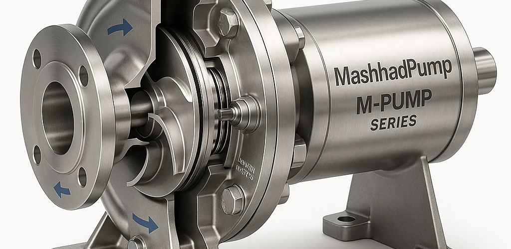 خرید پمپ M-pump برای مخازن واکنش مواد شیمیایی | مشهدپمپ